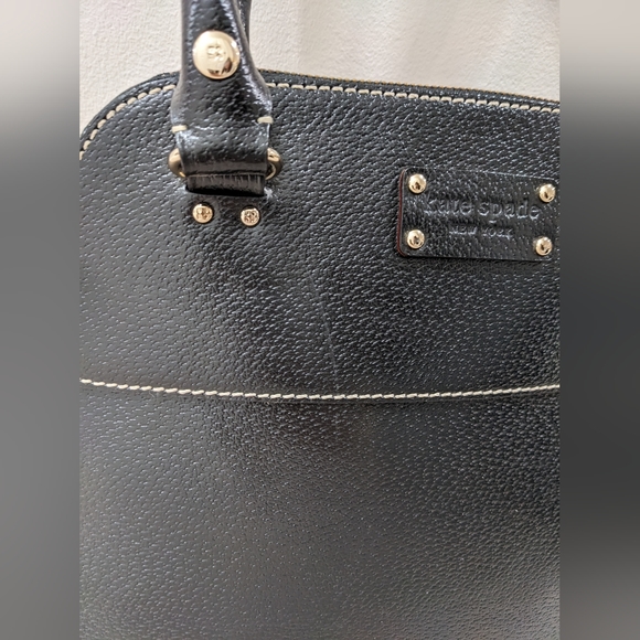 Kate Spade black leather handbag - Picture 8 of 11